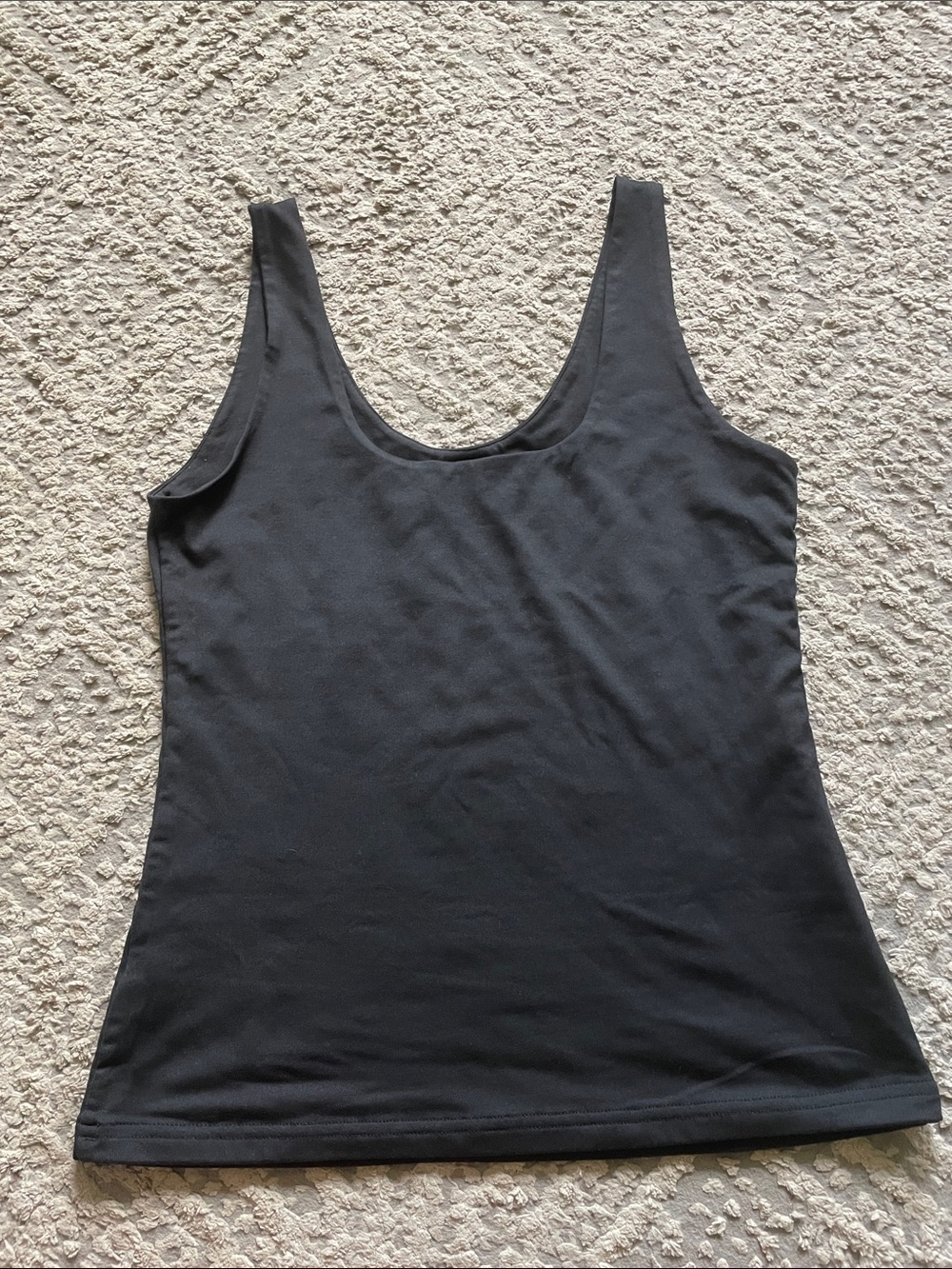 Women's Scoop Neck Tank Top Duo - Black & White - Picture 3 of 5